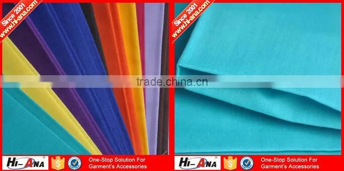 hi-ana fabric3 ISO 9001:2000 certification Top quality tc poplin fabric