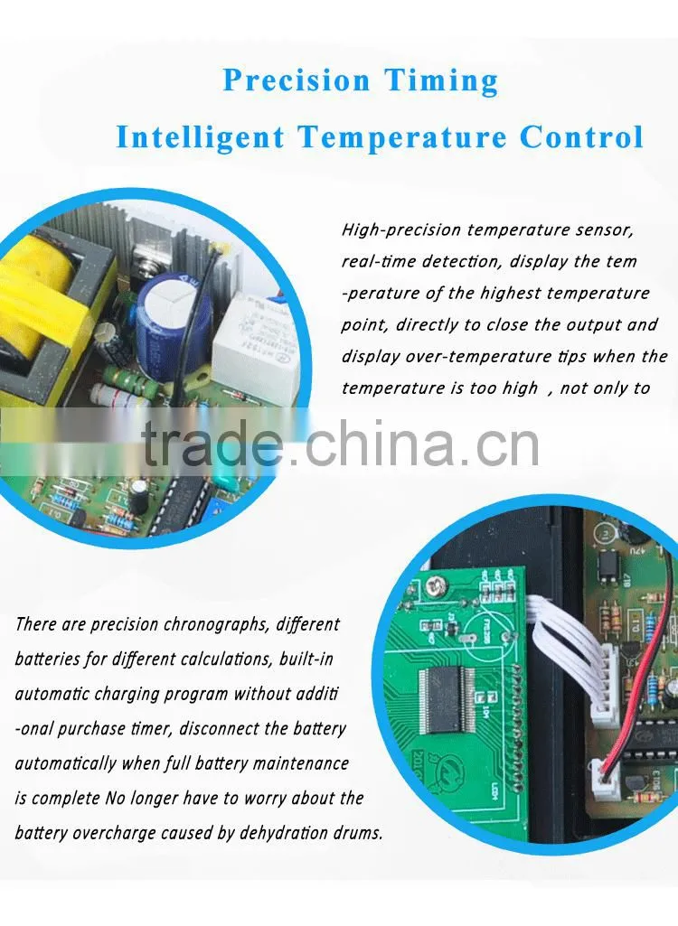 48V 10ah-40ah new arrived lcd electric rickshaw scooter battery charger