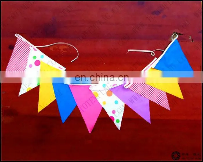 Polyester Flag Pennants String Bunting