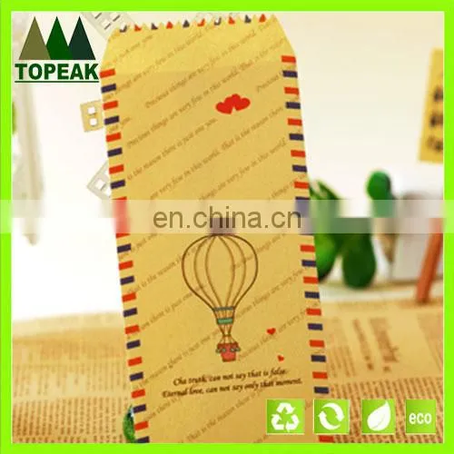 2016 best selling Cute Cartoon kraft Colorful Gift Envelope