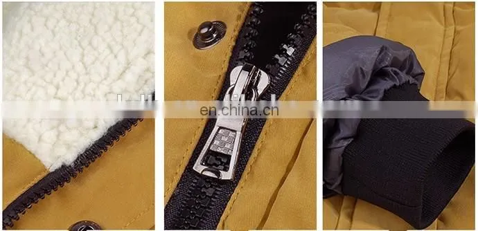 Windbreaker and waterproof quilted down jacket for men