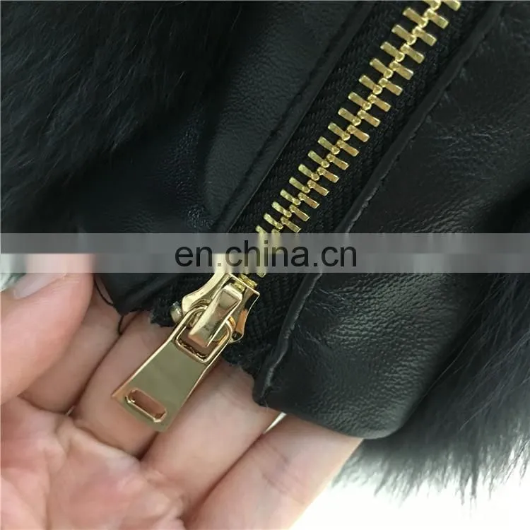 2017 Fashionable Beautiful Women Winter Real Fox Fur Fashion Vest