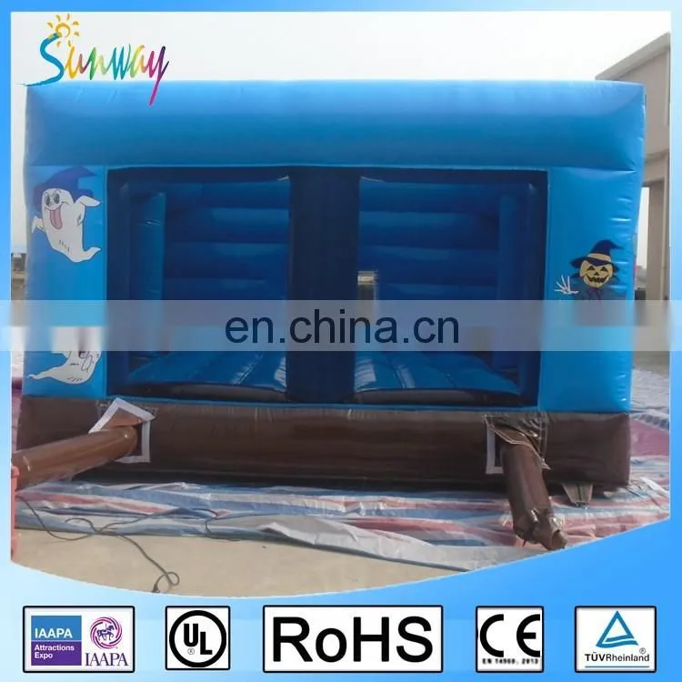Sunway Cheap Castle Bounce House Inflatable Halloween Haunted House