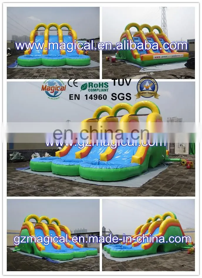 commercial grade cheap kids inflatable water slide
