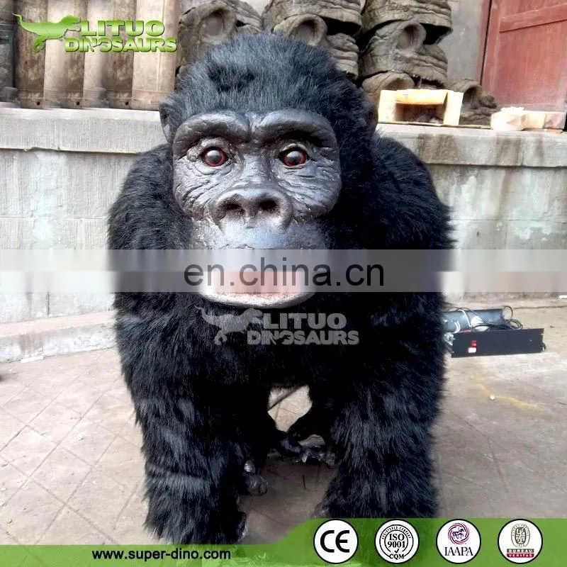 Life Size Animal of Gorilla Walking Model