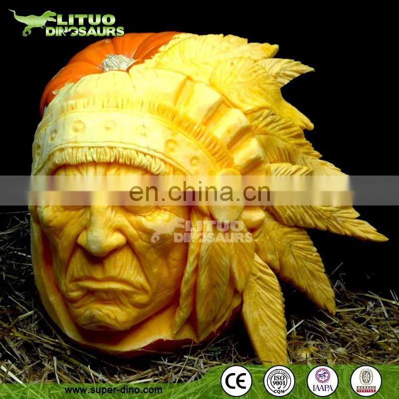 Holloween Decoration of Fiberglass Giant Pumpkin