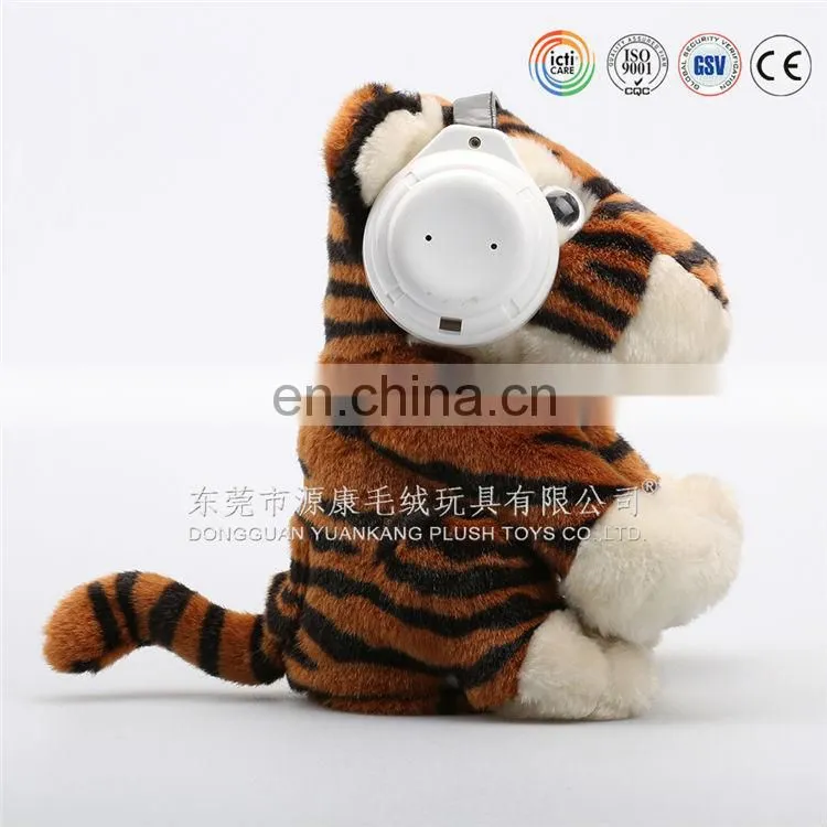 High quality plush animal electric toy