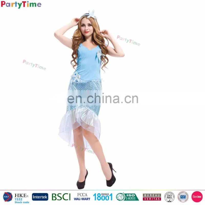 2016 new design deluxe style hot sexy girl mermaid costume