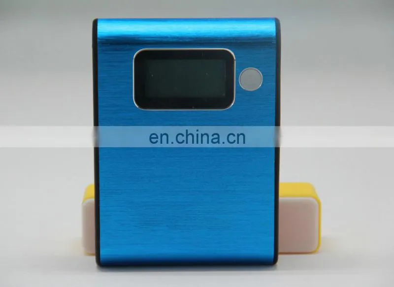 Portable mini larger mobile charger with led light