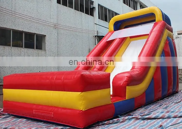 Commerical outdoor giant inflatable slip n slide for kids and adult