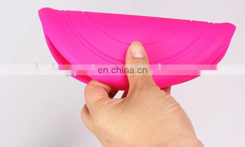 2014 Super Soft Colorful Rubber Frisbee Eco-friendly Material Training Dog toy