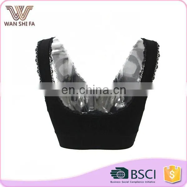 Six colors wholesale price eco-friendly breathable ladies sports bra