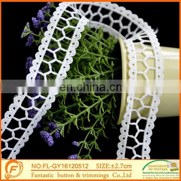 Trimming laces Manufacturer And Bluk White lace fabric