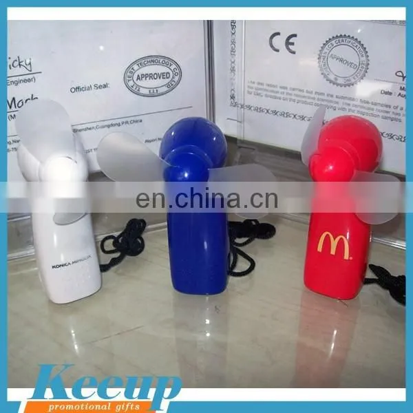 LED hand fan with your logo print /small Led hand fans