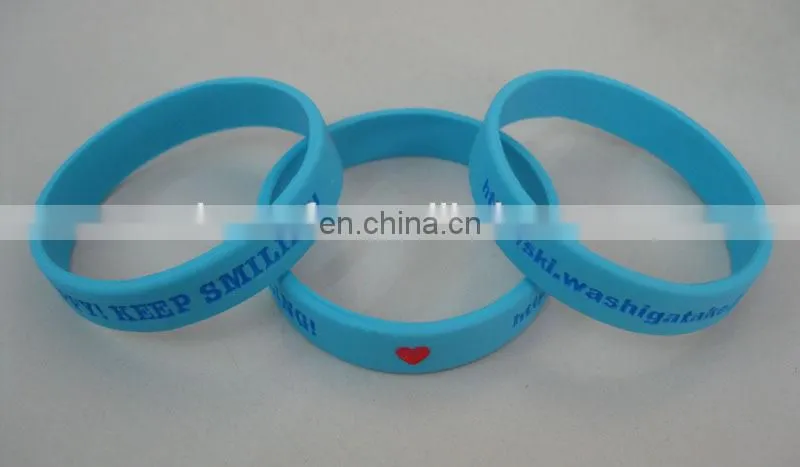 multicolors silicone bracelet/imprinted silicone bracelet/silicon bracelets 2 colors/silicone rubber bracelet wristbands