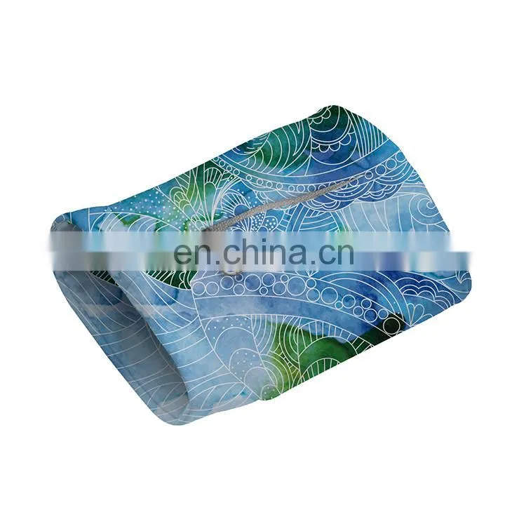 Sublimation lycra zipper wristband