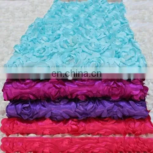 3D Rose Flower Home Decor Stage Hall Carpet Wedding Aisle Runner