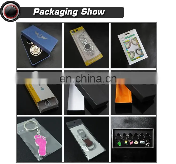 Printed custom logo mini LED flash light bulb keychain