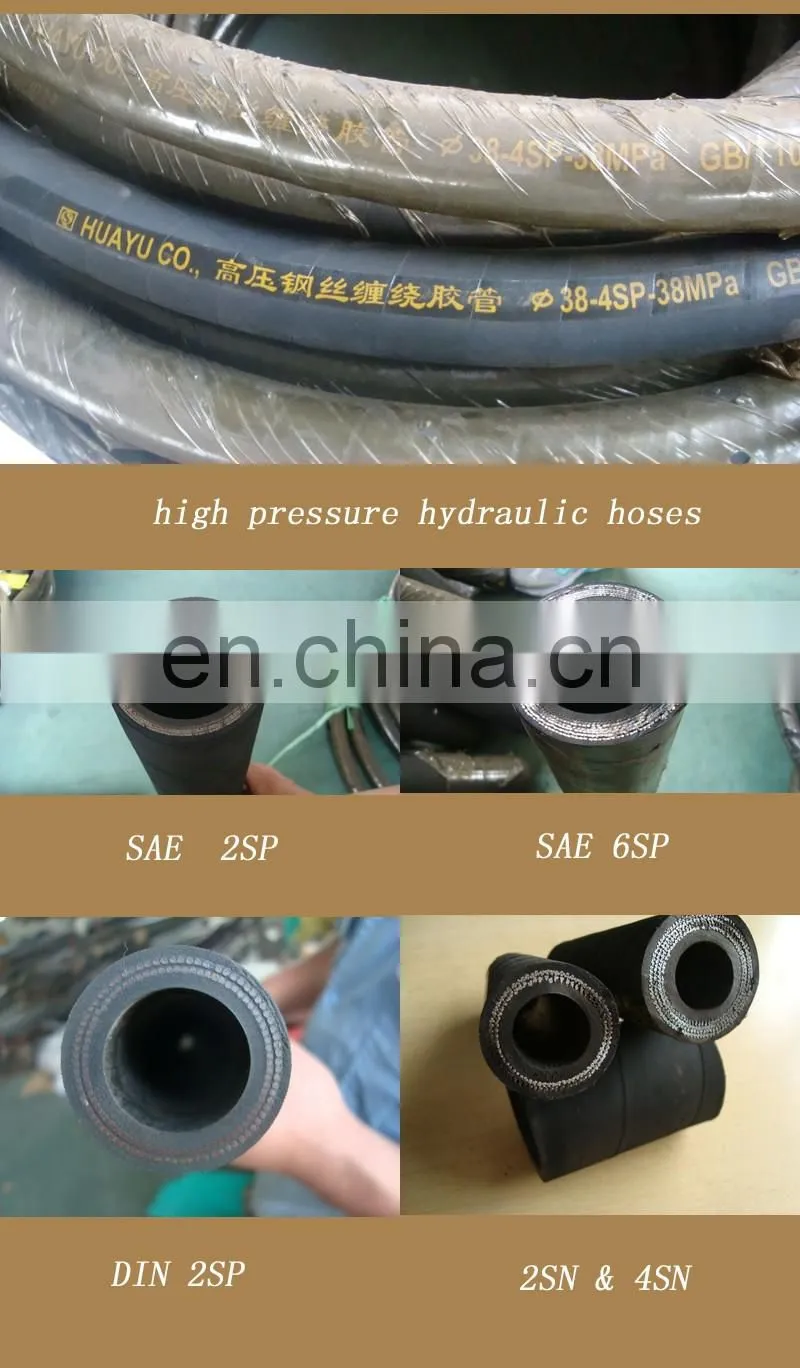 SAE 100 hydraulic hose 2SP