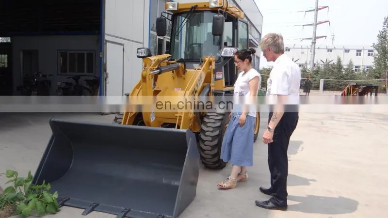 China 1.2T mini compact wheel loader ZL12F