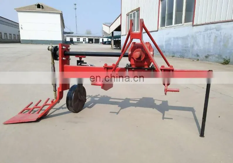 New designed tractor mounted scallion harvester /ginger harvesting machine for sale