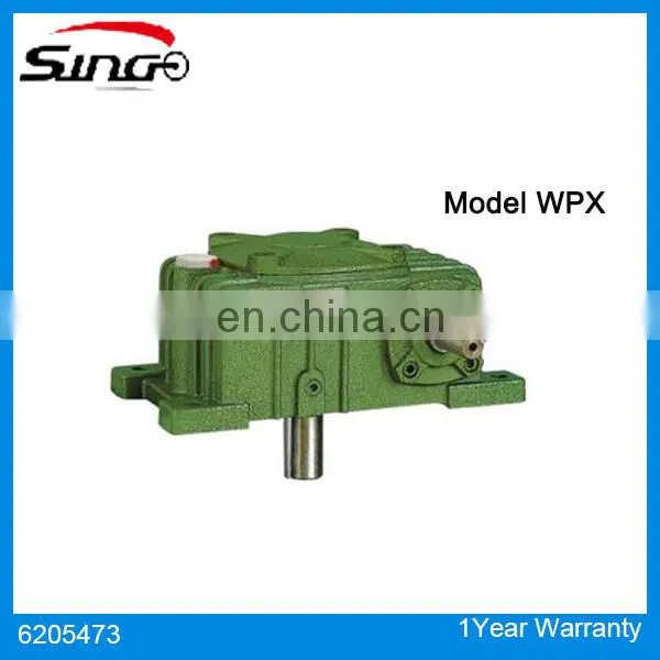 WPX WPO 100 series worm gear right angle shaft speed reducer gearbox on sale