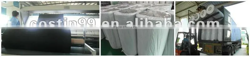 nonwoven stitchbond fabric for coating base and shoe lining material