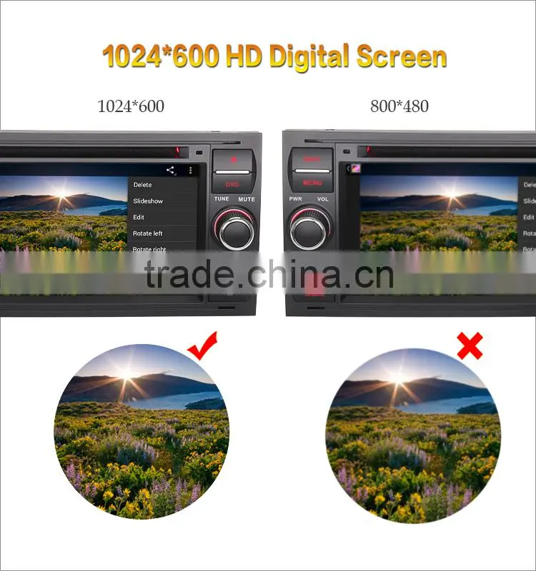 Erisin ES2301F 7" Touch Screen 2 Din Car DVD Player for Transit Mondeo C-Max