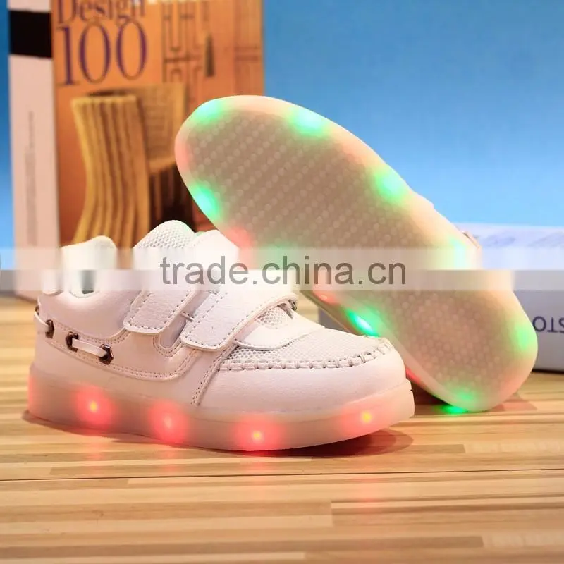 Shoes Kid 2016 Kid Shoes led Luminous Light Up Shoes for Kid With High Quality