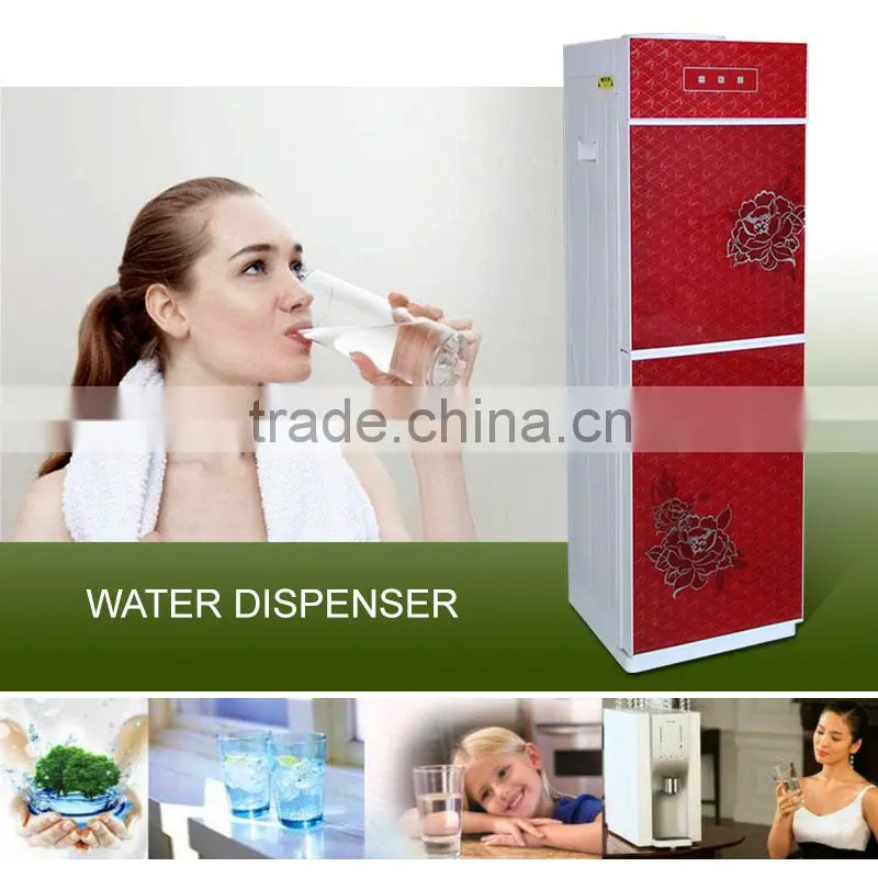 2014 new kitchen appliances standing double electric cooling water dispenser