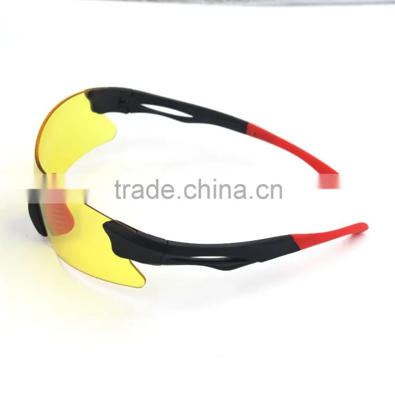 Interchangeable 5 lens full set UV400 sport protective sun glasses tennis eyewear with smaller case