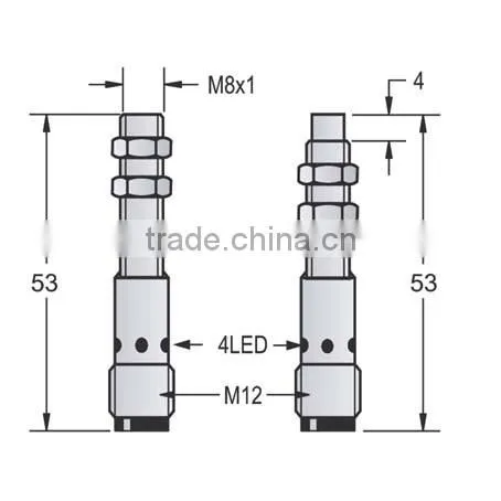 Maxwell M8 capacitive proximity sensor