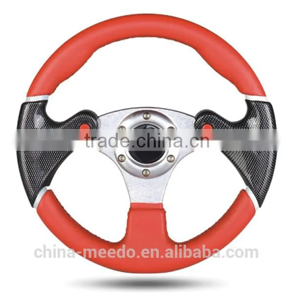 Simple fashion international fan low-key luxury connotation Universal PU car steering wheels