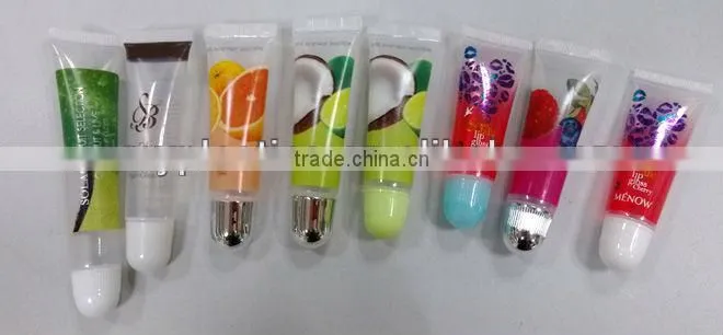 plastic cosmetic tube for lipstick.19mm diameter Lipstick tube