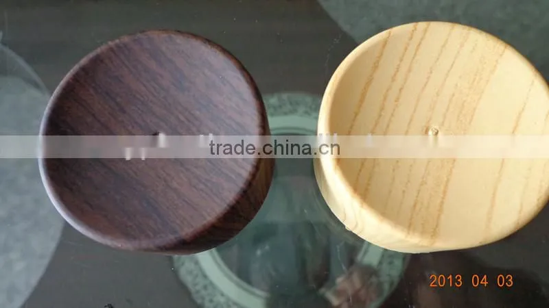 wooden lid for PE tube product,Diameter 50mm cosmetic tube with silkscreen printing,PE extruded tube