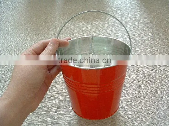 CCBM-T001 2 inch Mini christmas candle filling in bucket, candle box, candle gift box