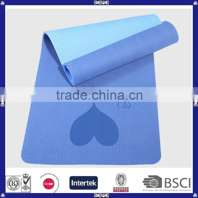 Non-Slip Sculptured Customers' Pattern Yoga Mat