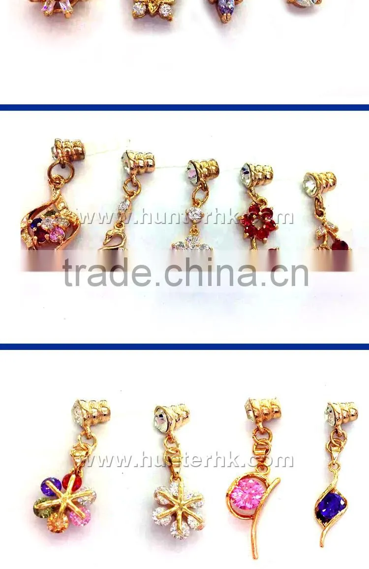 Glaring Diamond Ball Cell Phone Dust Plug Charm