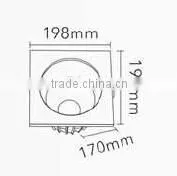 AVT Factory 5-30W LED down lights 80-100lm square shape 95x95x90mm 2700k 4000k 6500k