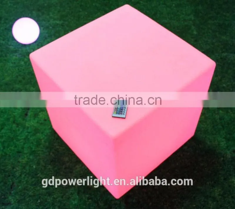 LED light decotative cube with remote control C007