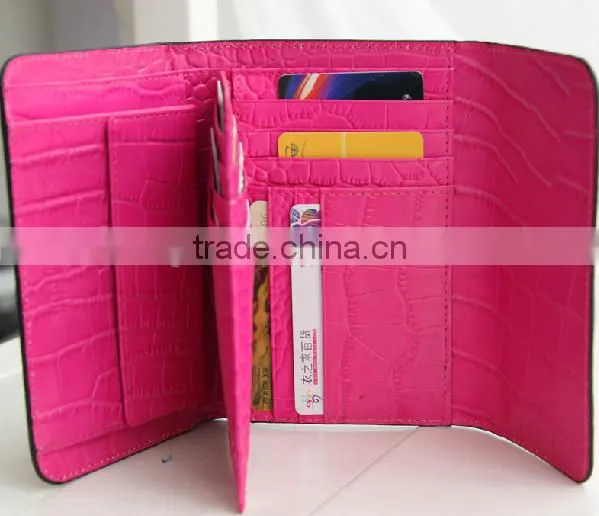 2016 Fashion Women Trendy Wallet PU Leather Purses