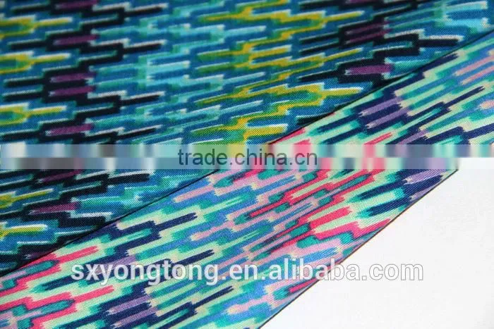 2014 textile print viscose rayon staple fiber fabric