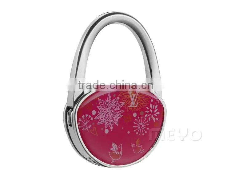 Fashinable cosmetic mirror desktop holding hook set with custom logo
