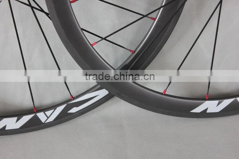 Super light carbon bicycle wheel clincher bike wheelset