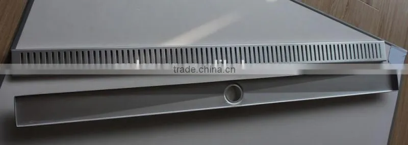 Audemar B Series Fold Edge Design Small Sloped Channel Base Rainwater Drain