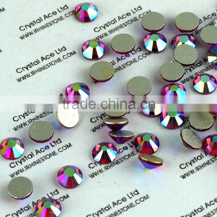 Loose non hotfix rhinestone, silver foiled flat back crystal