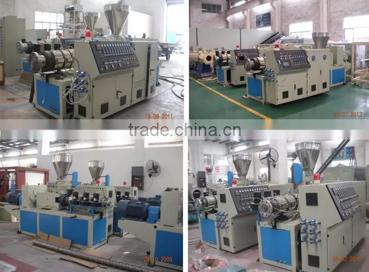 Single screw extruder and double screw extruder