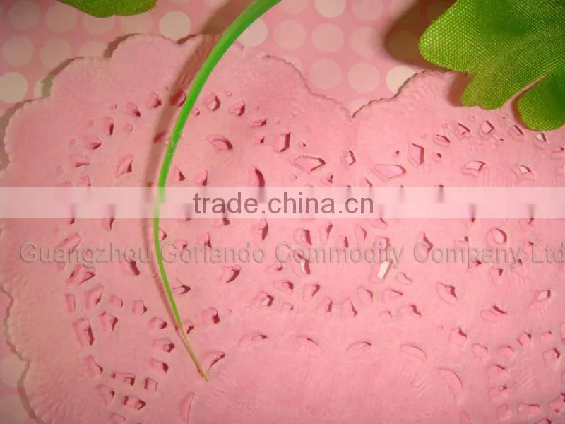 Wholesale Romantic Embossed Paper Cake Doilies 10 inch (400pcs)