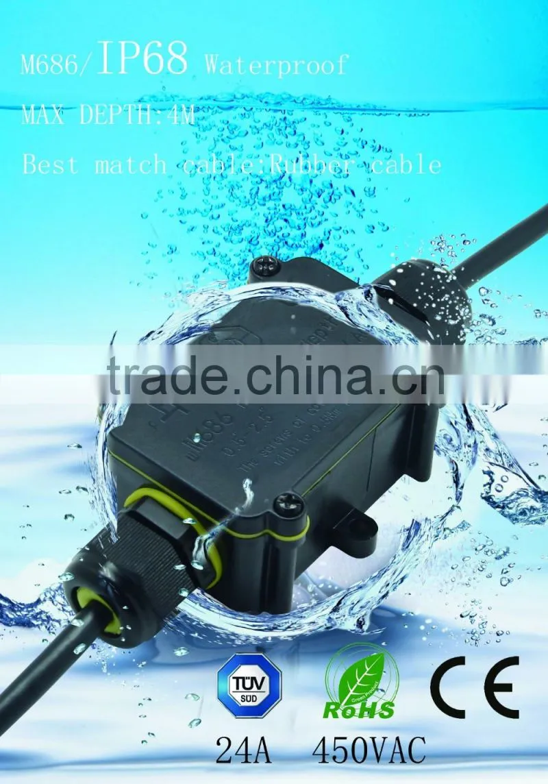 ip68 waterproof fountain junction box for underwater light
