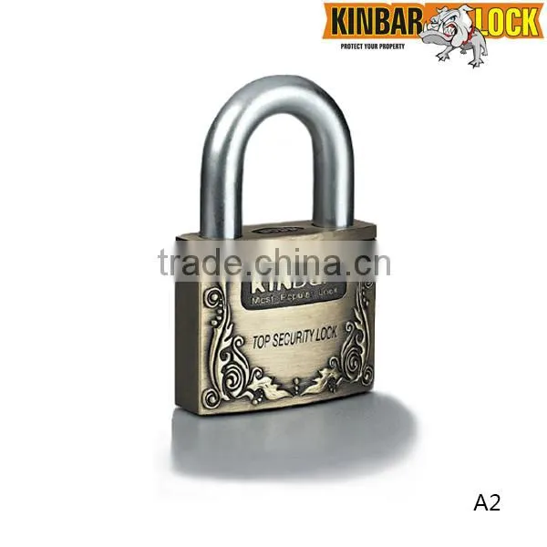 kinbar brand high security brass door padlock